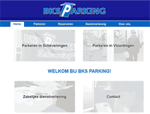 Tablet Screenshot of bksparking.nl